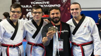 Ankara’da düzenlenen Türkiye Parapoomsae Şampiyonası’nda P23 Büyükler Kategorisi mücadelelerinde Aksaray