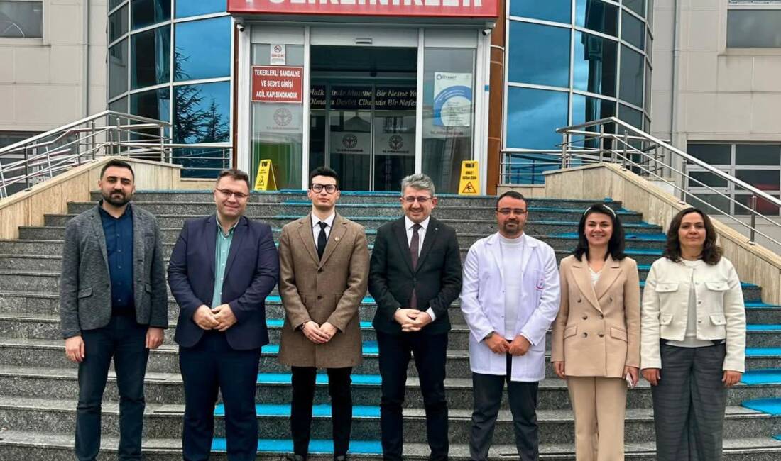İl Sağlık Müdürü Dr. Abdullah Güleç, beraberinde Ortaköy İlçe Sağlık
