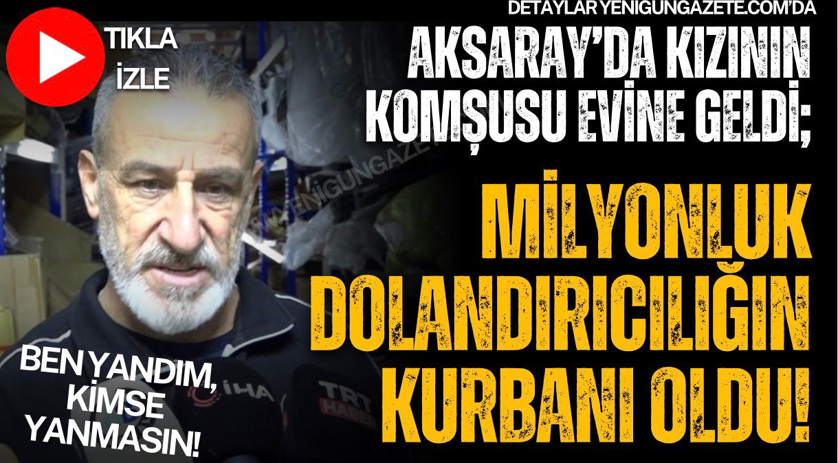 Kızının komşusu evine misafirliğe geldi, başına gelmedik kalmadı. Banka hesaplarının