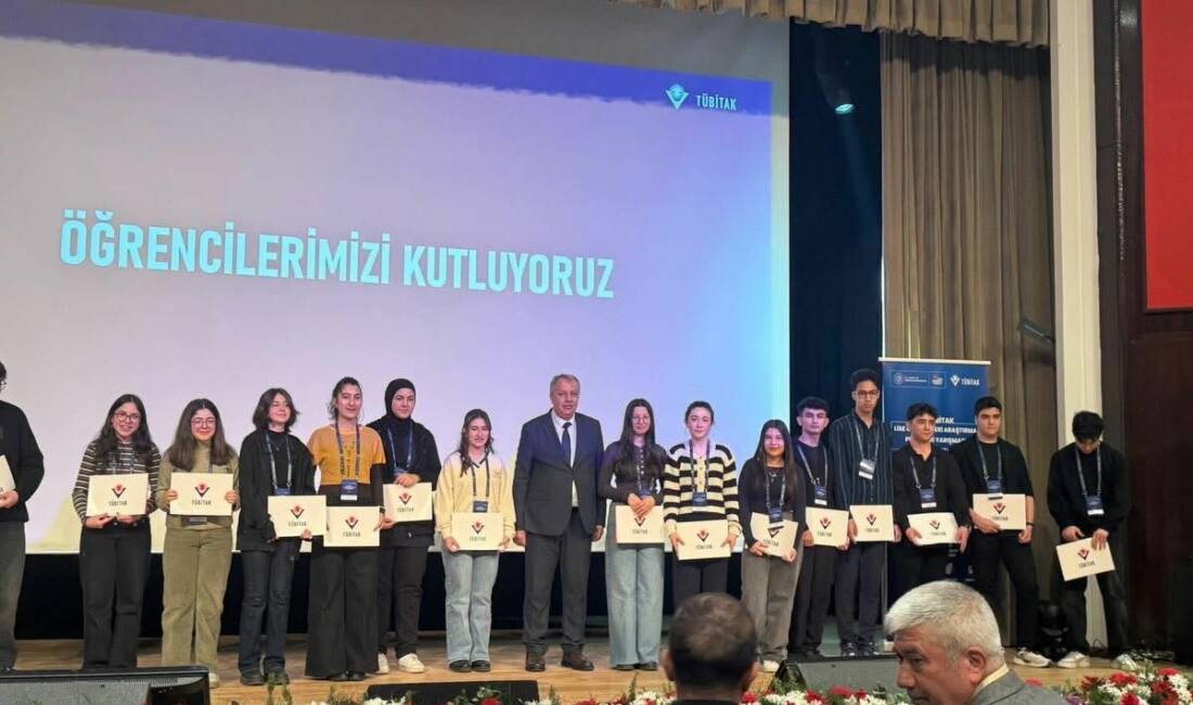 TÜBİTAK Lise Öğrencileri Araştırma Projeleri Bölge Finali’nde Aksaray Bilim ve