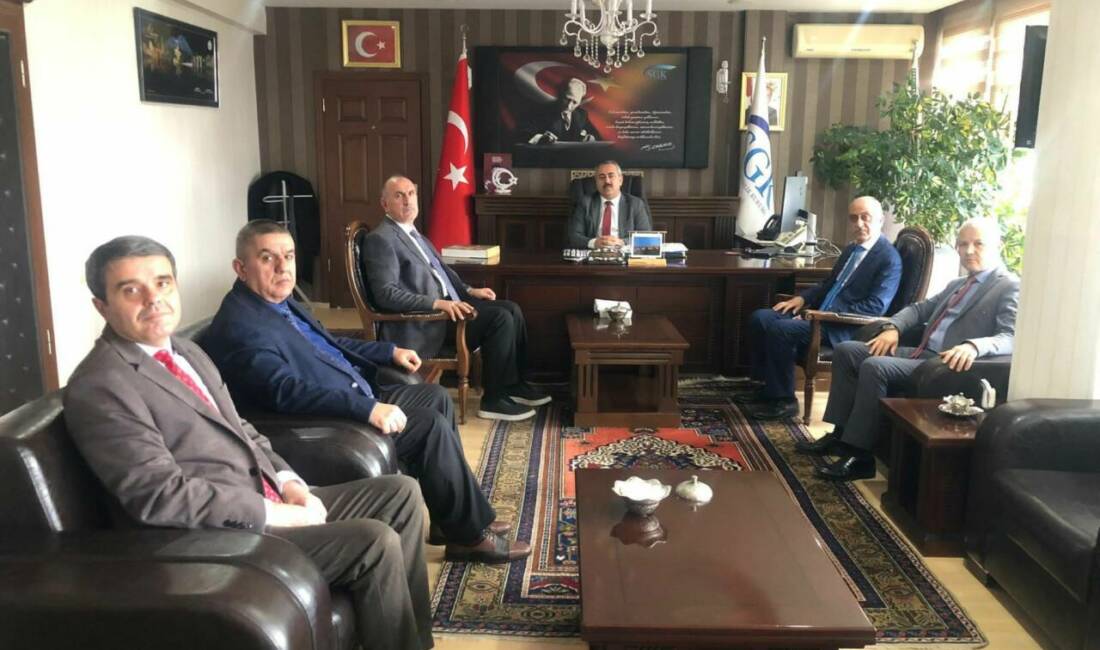 Aksaray SGK İl Müdürlüğü’nde yapılan toplantıda 2025 yılı çalışmaları değerlendirildi,