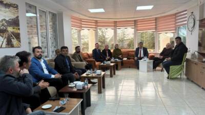 Ağaçören Kaymakamı Metin Korkmaz başkanlığında, İlçe Milli Eğitim Müdürü