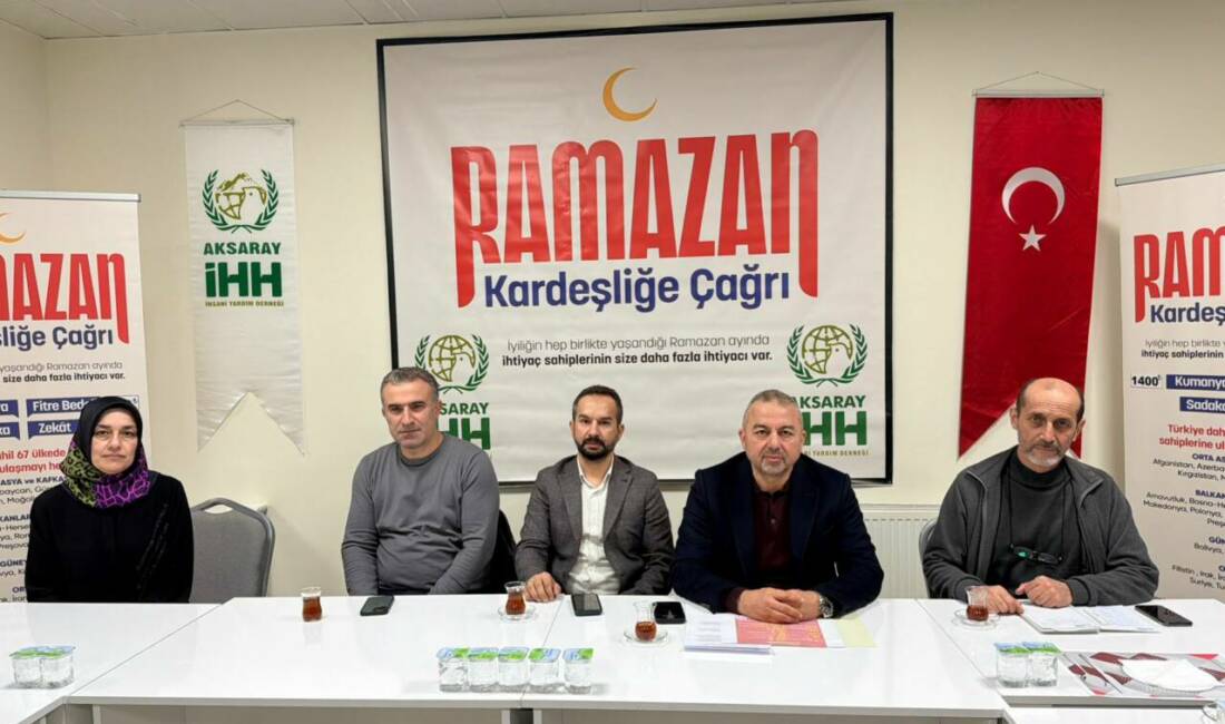 Aksaray İHH, basınla kahvaltıda buluştu; Başkan Eyüp Dağdaş, 66 ülkede