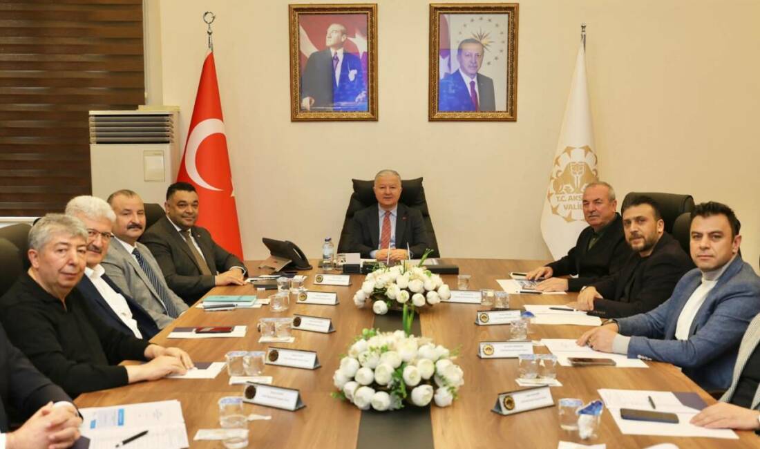 Aksaray Organize Sanayi Bölgesi’nde yürütülen çalışmaların ele alındığı Müteşebbis Heyeti
