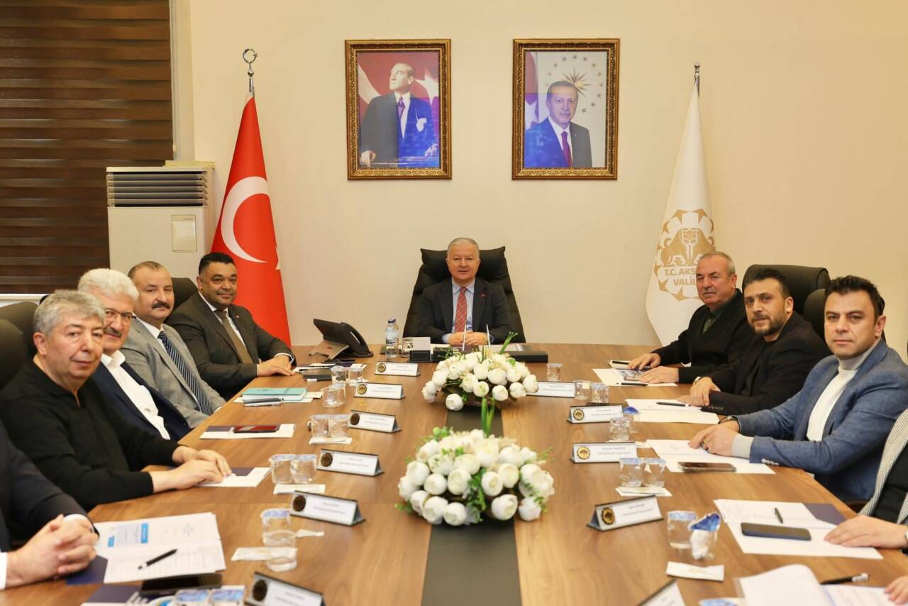 Aksaray Organize Sanayi Bölgesi’nde yürütülen çalışmaların ele alındığı Müteşebbis Heyeti