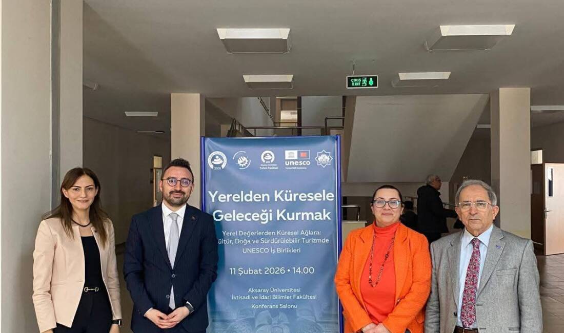 Aksaray Üniversitesi ev sahipliğinde düzenlenen “Yerelden Küresele Geleceği Kurmak” panelinde,