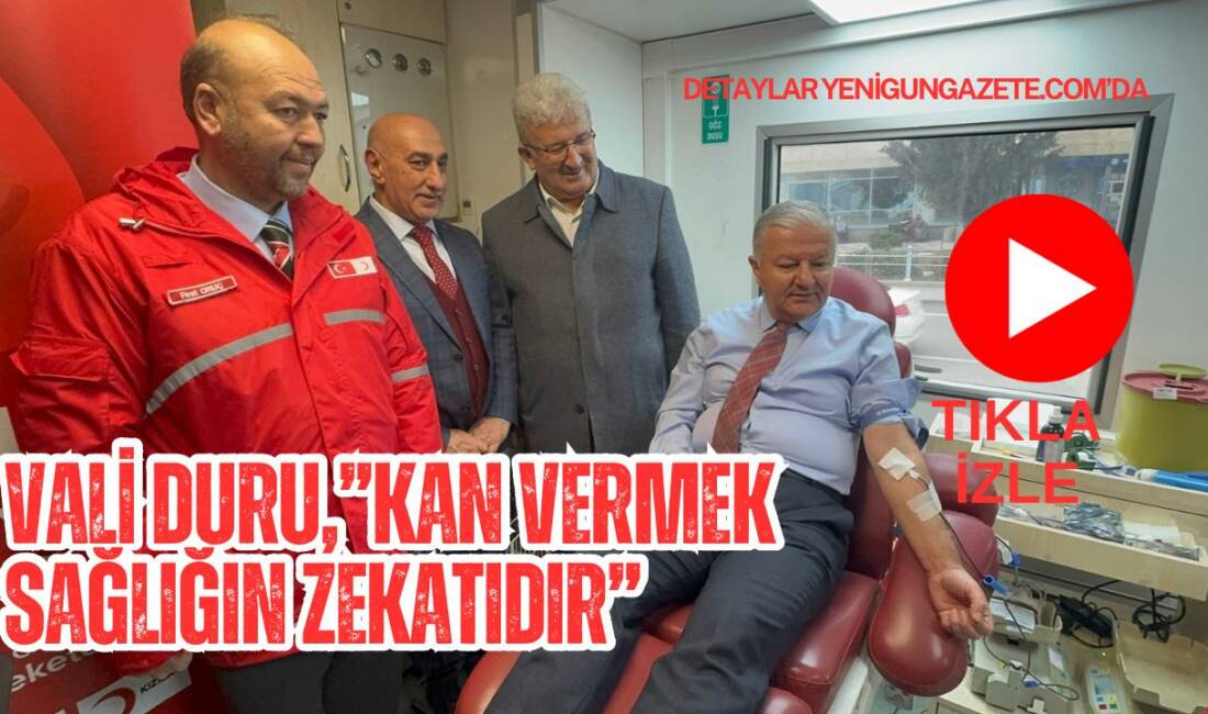 ÖNDER ve Kızılay iş birliğiyle Aksaray Ulu Cami önünde başlatılan