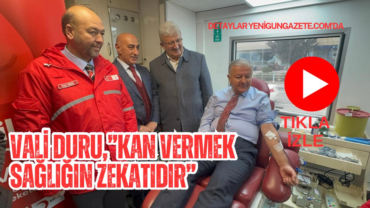 ÖNDER ve Kızılay iş birliğiyle Aksaray Ulu Cami önünde başlatılan