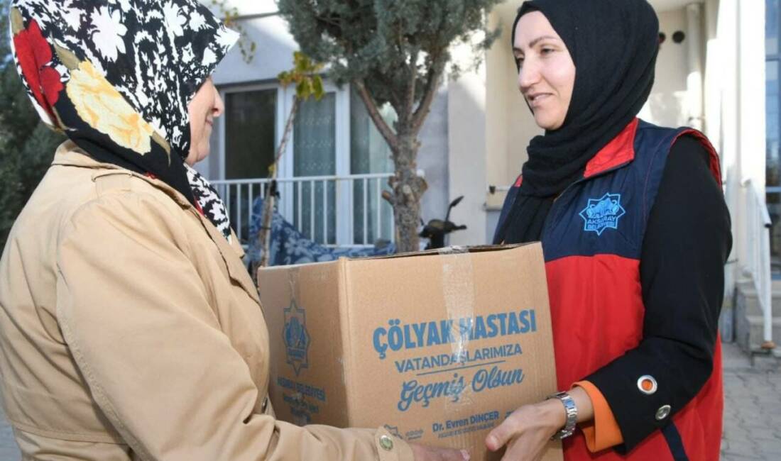 Aksaray Belediyesi, gluten hassasiyeti bulunan vatandaşlara yönelik hazırlanan güvenilir glutensiz