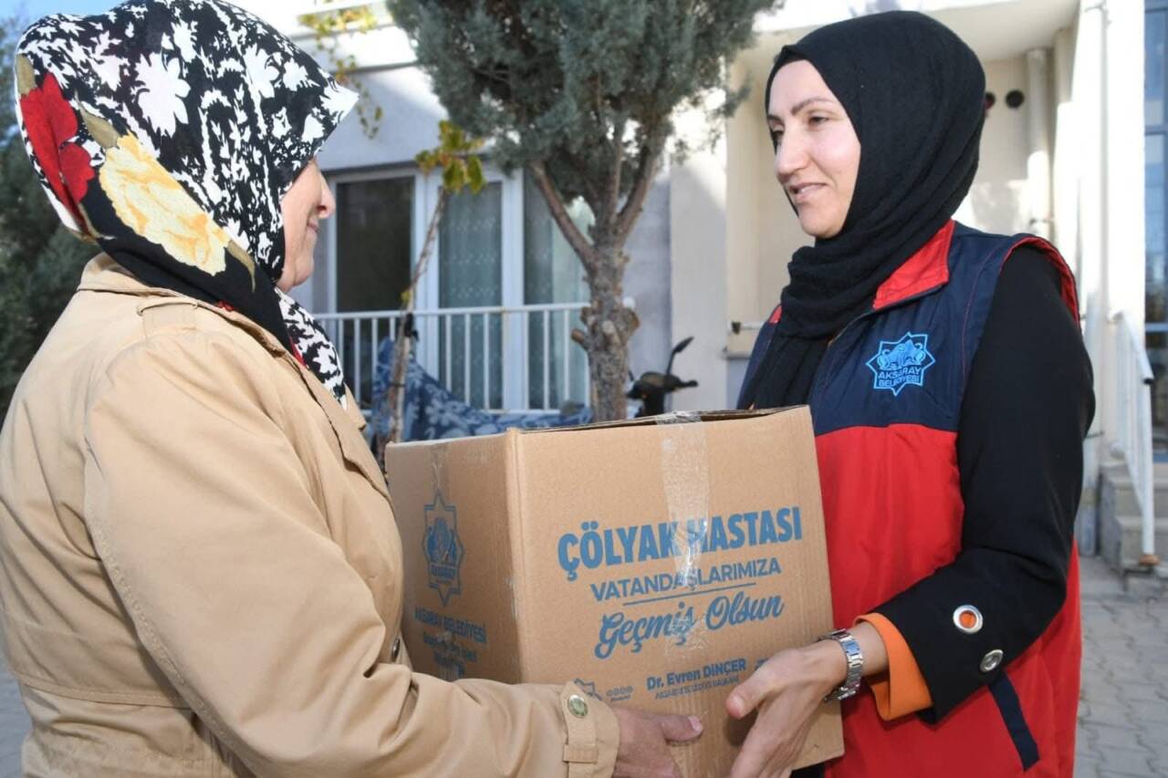 Aksaray Belediyesi, gluten hassasiyeti bulunan vatandaşlara yönelik hazırlanan güvenilir glutensiz