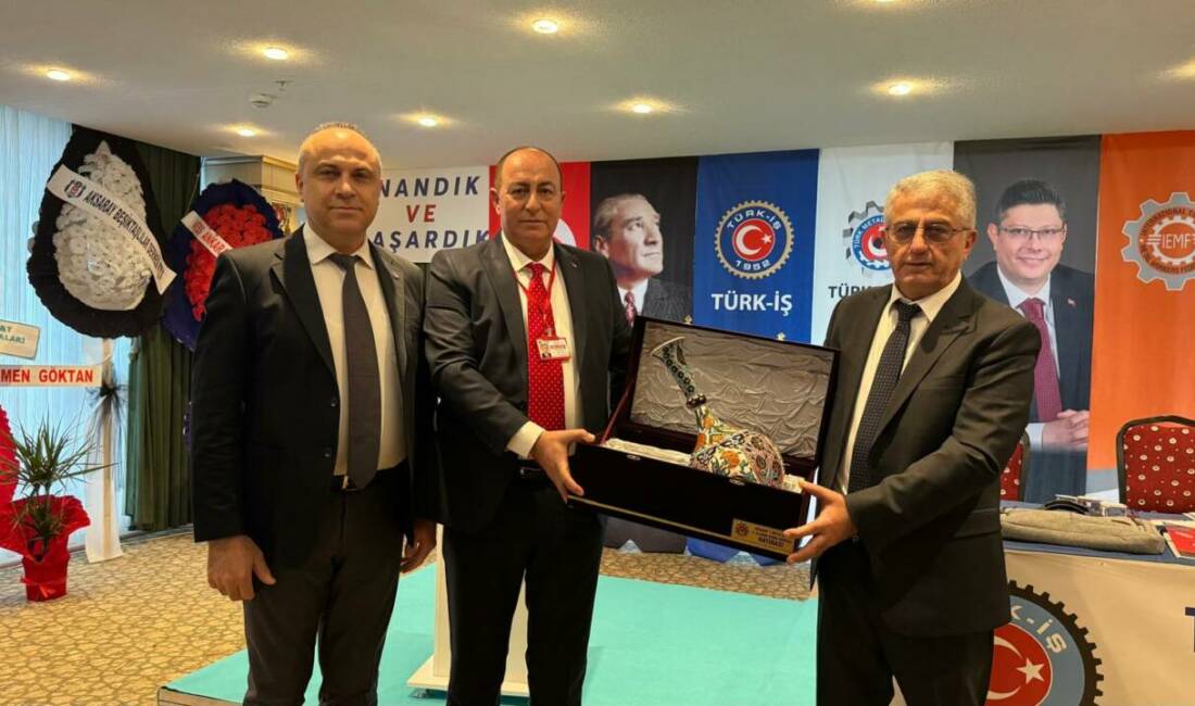 Türk Metal Sendikası Aksaray 1 No’lu Şubesi’nin 5. Olağan Kongresi’nde