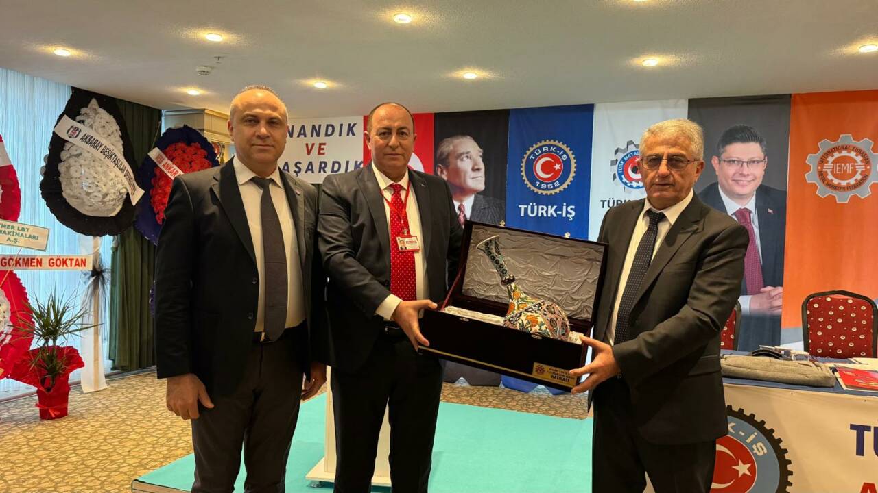 Türk Metal Sendikası Aksaray 1 No’lu Şubesi’nin 5. Olağan Kongresi’nde