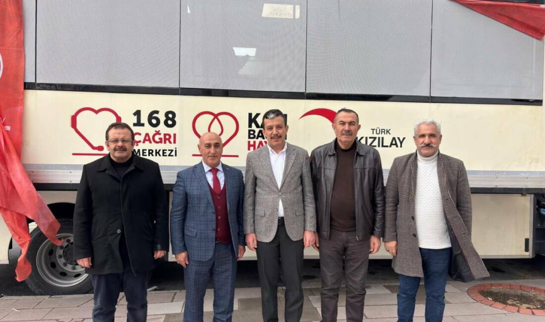 AK Parti Aksaray İl Başkanı Hamza Aktürk ve parti yöneticileri,