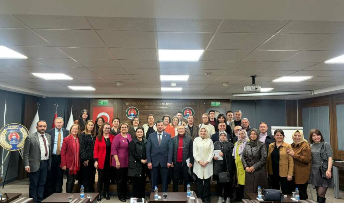 Aksaray Barosu tarafından düzenlenen meslek içi eğitim seminerinde, eşler arası