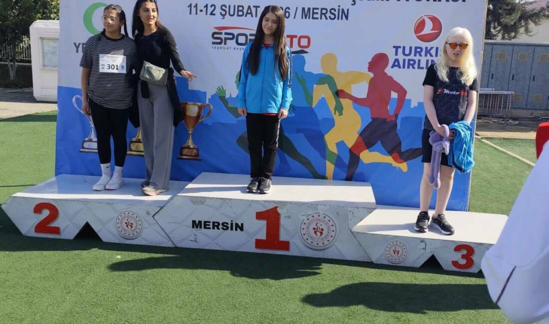 Aksaray Görme Engelliler Spor Kulübü sporcuları, Mersin’de düzenlenen Türkiye Görme