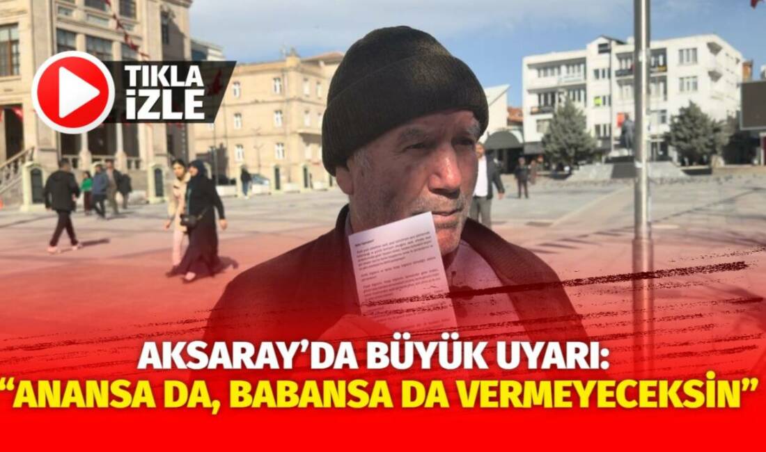 Aksaray Cumhuriyet Başsavcılığı, artan hesap kiralama ve IBAN dolandırıcılığına karşı