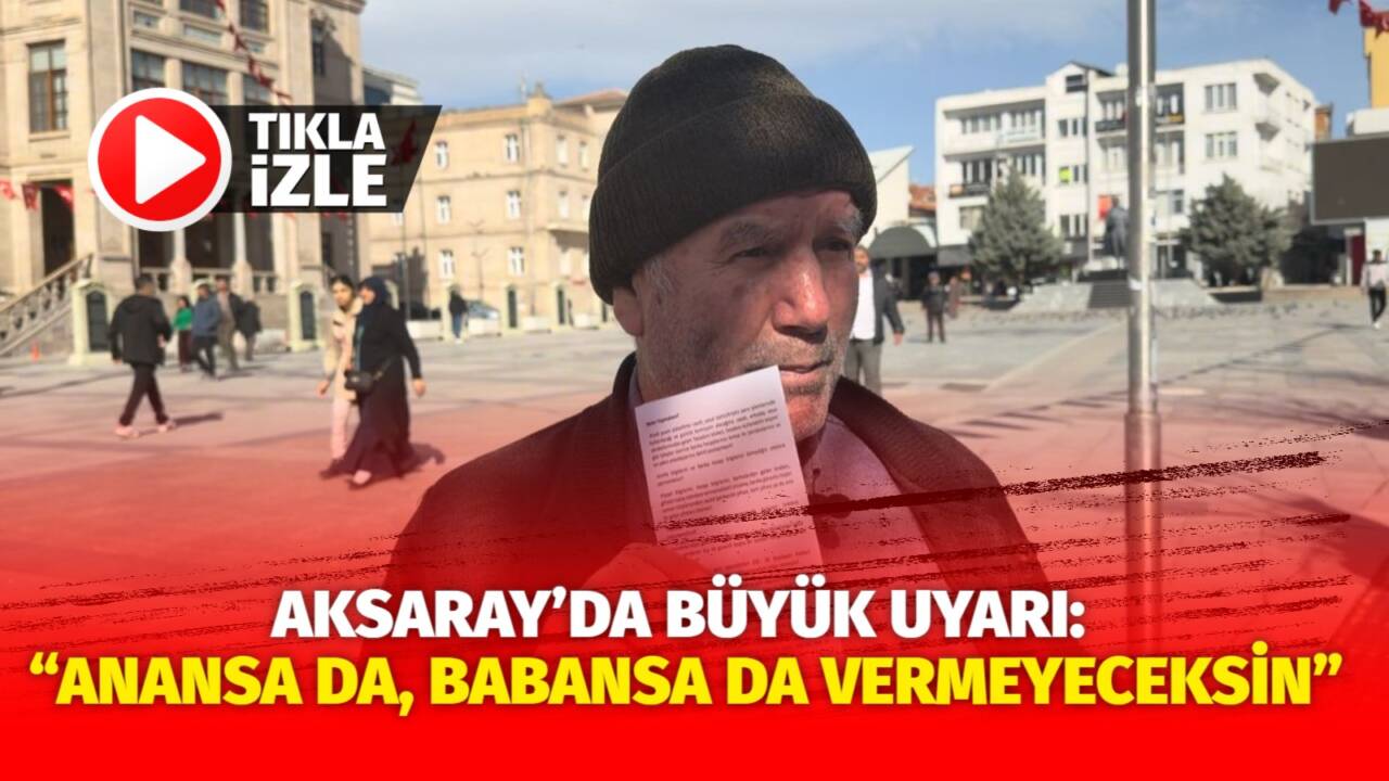 Aksaray Cumhuriyet Başsavcılığı, artan hesap kiralama ve IBAN dolandırıcılığına karşı