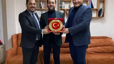 Ağaçören’de düzenlenen veda yemeğinde, farklı kurumlara ataması yapılan isimler için