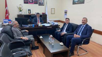 Aksaray merkezde görev yapan üç okul müdürü, Ağaçören’de İlçe Milli