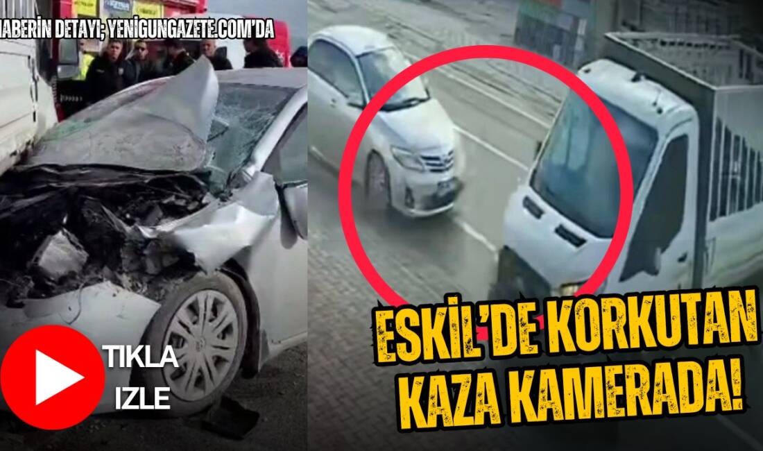 Eskil Sanayi Bölgesi’nde iki aracın çarpıştığı trafik kazasında 66 yaşındaki