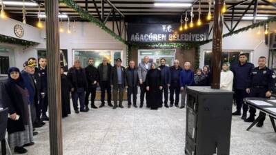 Ağaçören’de Ramazan ayının ilk iftarı, şehit yakınları ve gaziler onuruna