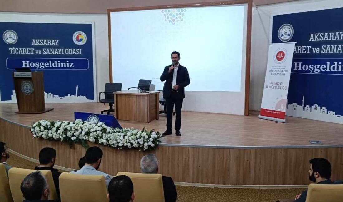 Aksaray İl Müftüsü Veysel Işıldar’ın katılımıyla Ramazan ayı hazırlıkları kapsamında