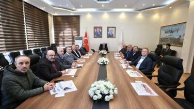 Karkın Sera Organize Sanayi Bölgesi Müteşebbis Heyeti Toplantısı, Aksaray Valisi