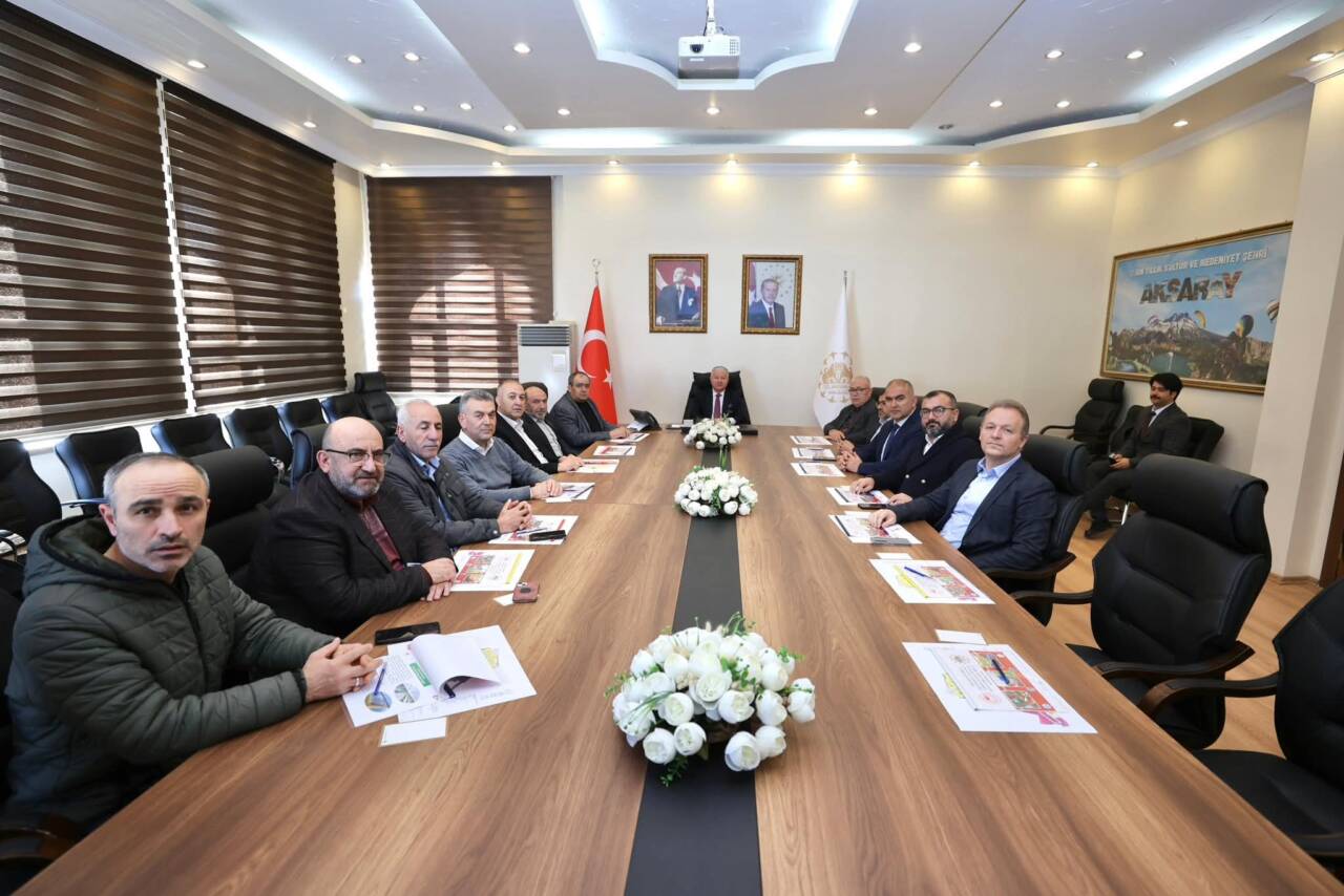 Karkın Sera Organize Sanayi Bölgesi Müteşebbis Heyeti Toplantısı, Aksaray Valisi