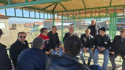 Satansarı Köyü’nde ortaya çıkan sığır şap hastalığına karşı başlatılan hızlı