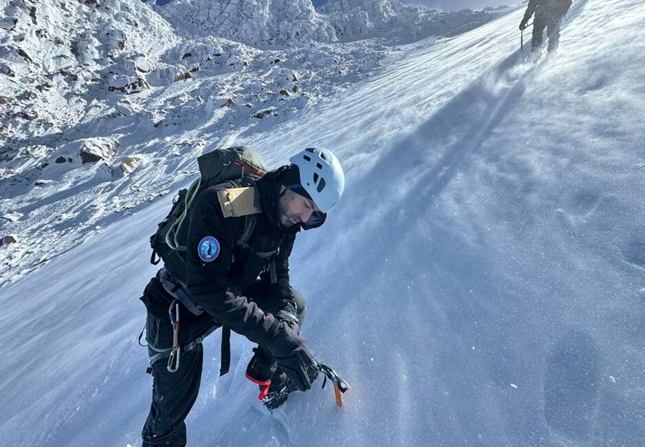 Aksaray’daki Hasan Dağı’nın kuzeydoğu yüzünde daha önce kayıt altına alınmayan