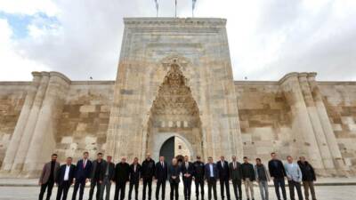 Aksaray Valisi Murat Duru, Sultanhanı ilçesinde 1229 yılında Anadolu Selçuklu