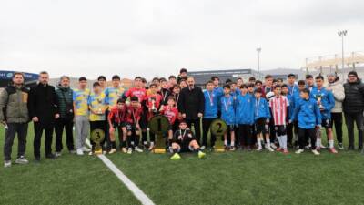Okul Sporları Yıldızlar Futbol İl Birinciliği finalinde Fatih Sultan Mehmet