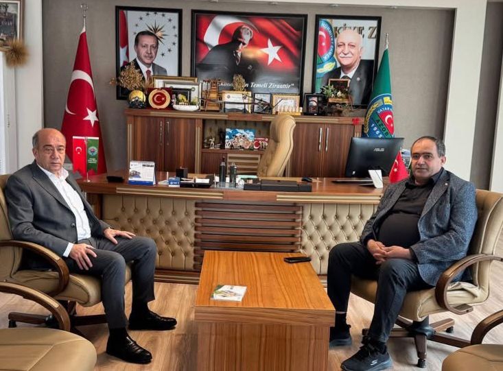 Yenikent Belediye Başkanı Ali Altınsoy, Aksaray Ziraat Odası’na ziyaret gerçekleştirdi.