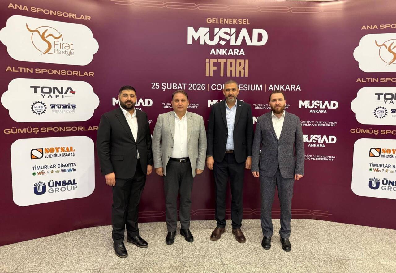 Cumhurbaşkanı Yardımcısı Cevdet Yılmaz’ın da yer aldığı MÜSİAD Ankara iftar
