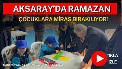 Millî Eğitim Bakanlığı tarafından yürütülen “Maarifin Kalbinde Ramazan Şenlikleri” programı,