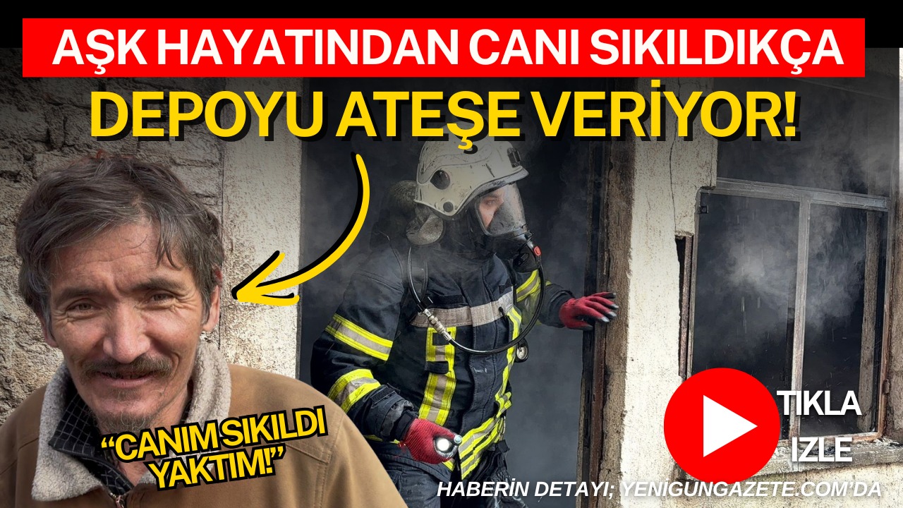 Aksaray Hacıhasanlı Mahallesi Kemal Baba Sokak’ta bir kişi, üç katlı