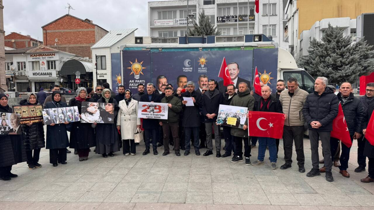 AK Parti Aksaray İl Teşkilatı, 28 Şubat’ın yıl dönümünde 15