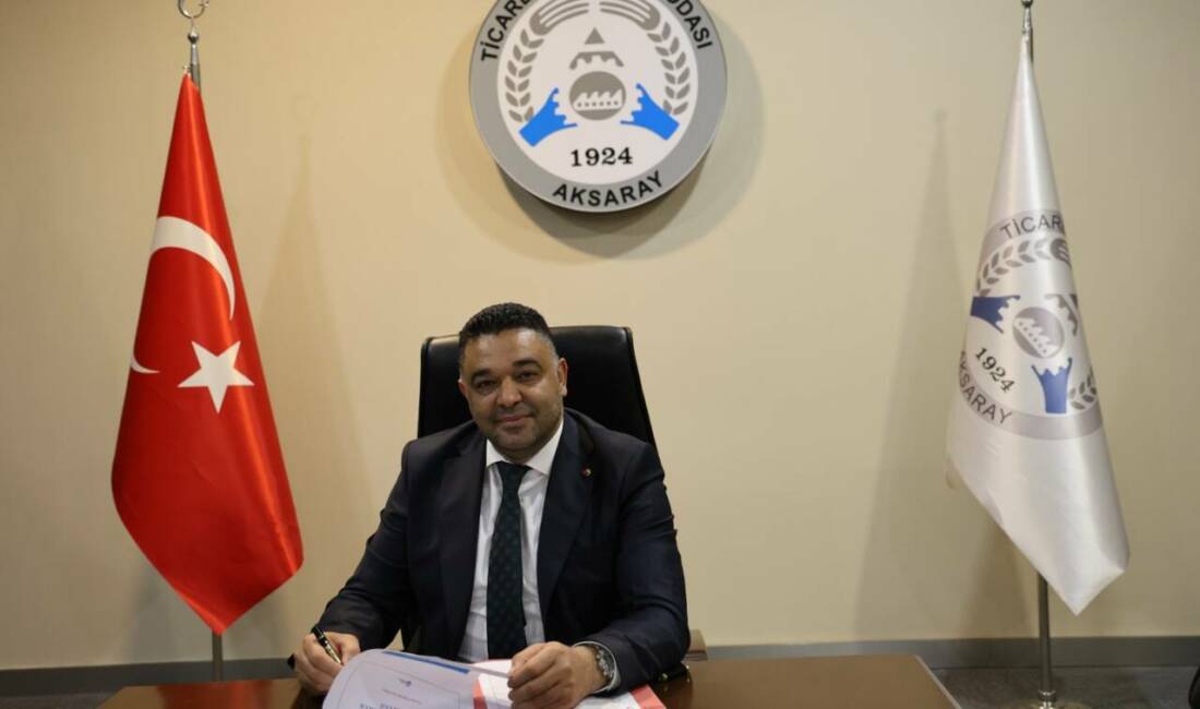 Aksaray Ticaret ve Sanayi Odası (ATSO) Yönetim Kurulu Başkanı Ahmet