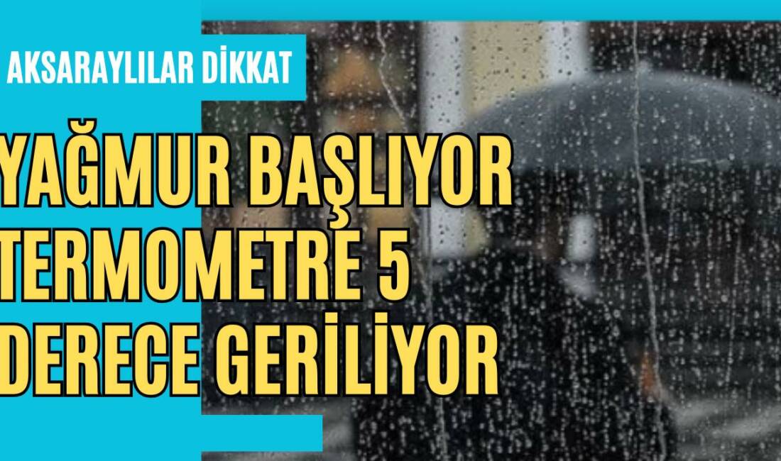 Aksaray ve ilçelerinde parçalı ve çok bulutlu hava beklenirken, aralıklı