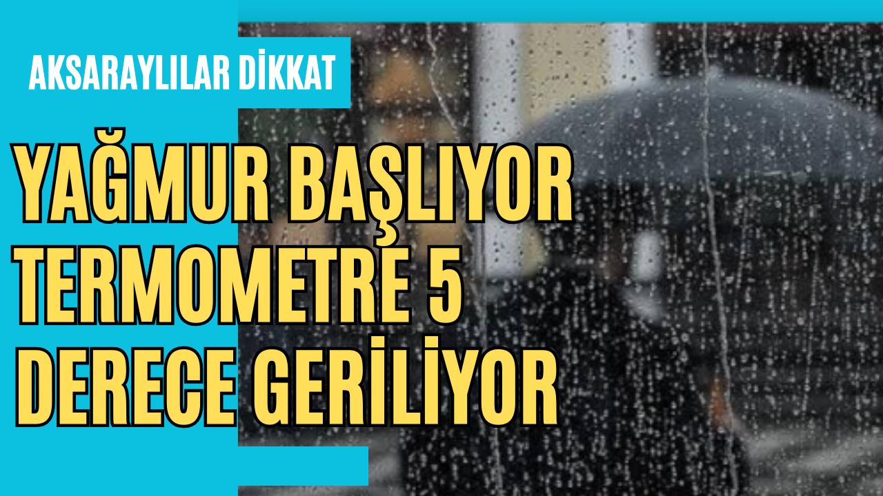 Aksaray ve ilçelerinde parçalı ve çok bulutlu hava beklenirken, aralıklı