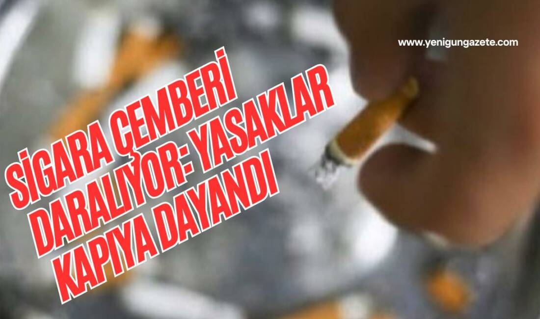 Yeni düzenleme ile sigara içilebilen alanlar ciddi biçimde daraltılıyor; giriş