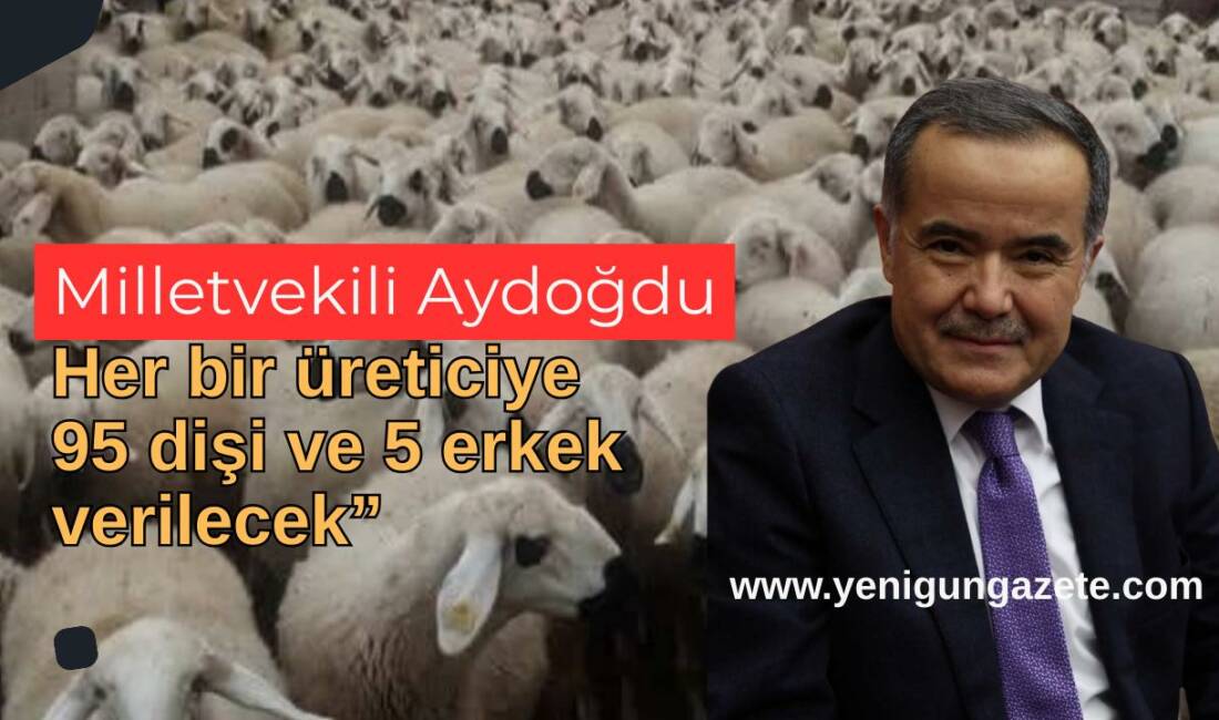 AK Parti Aksaray Milletvekili Cengiz Aydoğdu, küçükbaş hayvancılığı kapsayan yeni