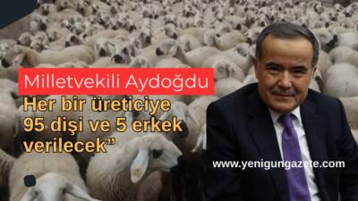 AK Parti Aksaray Milletvekili Cengiz Aydoğdu, küçükbaş hayvancılığı kapsayan yeni