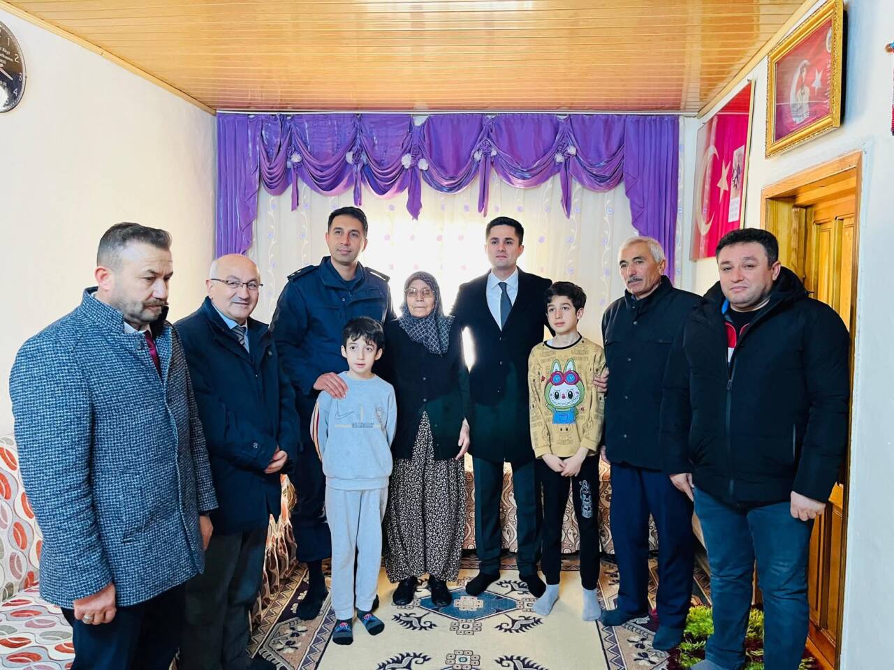 Eskil ilçesinde köy ve mahalle ziyaretleri kapsamında Böget Köyü ziyaret