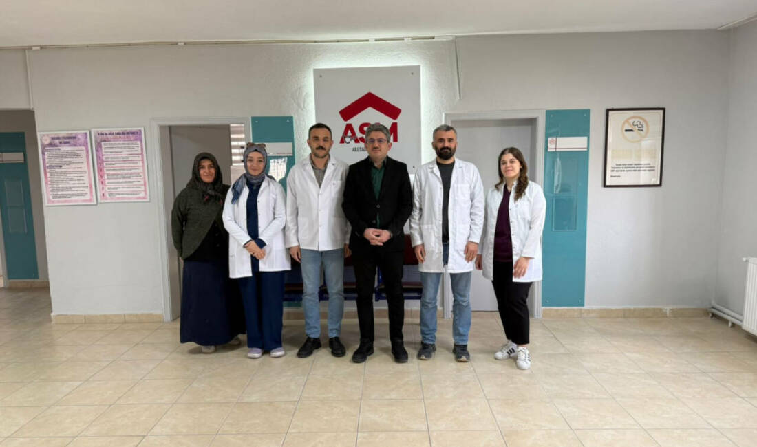 Aksaray İl Sağlık Müdürü Dr. Abdullah Güleç, kent genelindeki Aile