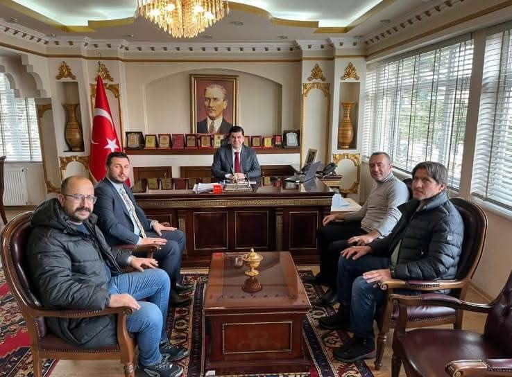 Ortaköy Spor Kulübü Başkanı ve yönetim kurulu üyeleri, Ortaköy Kaymakamı