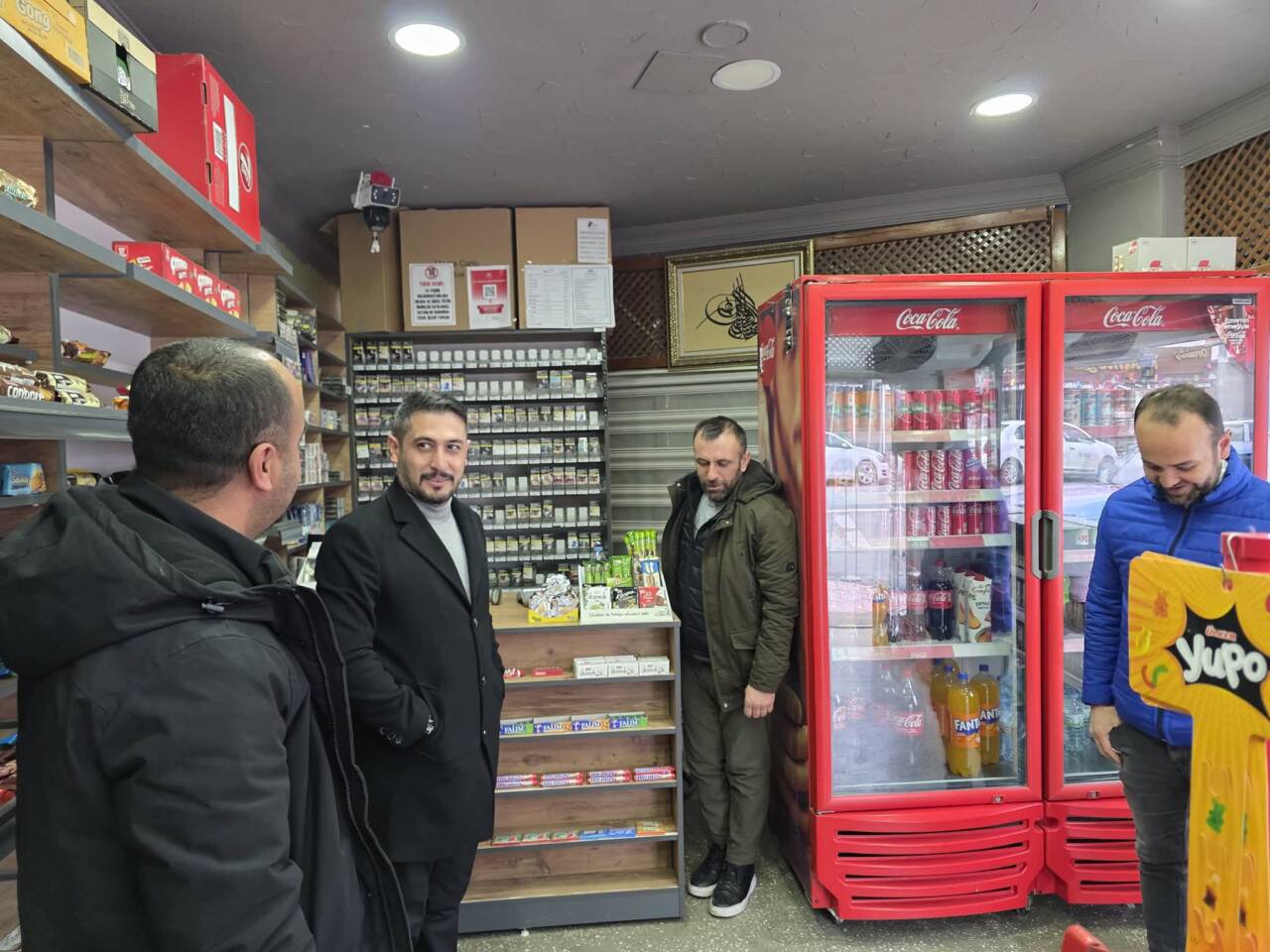 Ortaköy Belediye Başkanı Ahmet Koyuncu, ilçe esnafını ziyaret ederek talep