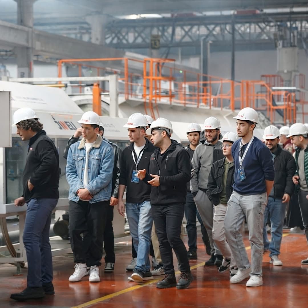 Makine topluluğu öğrencileri, Kuzeyboru fabrikasında üretim süreçlerini yakından gördü; yetkililerden