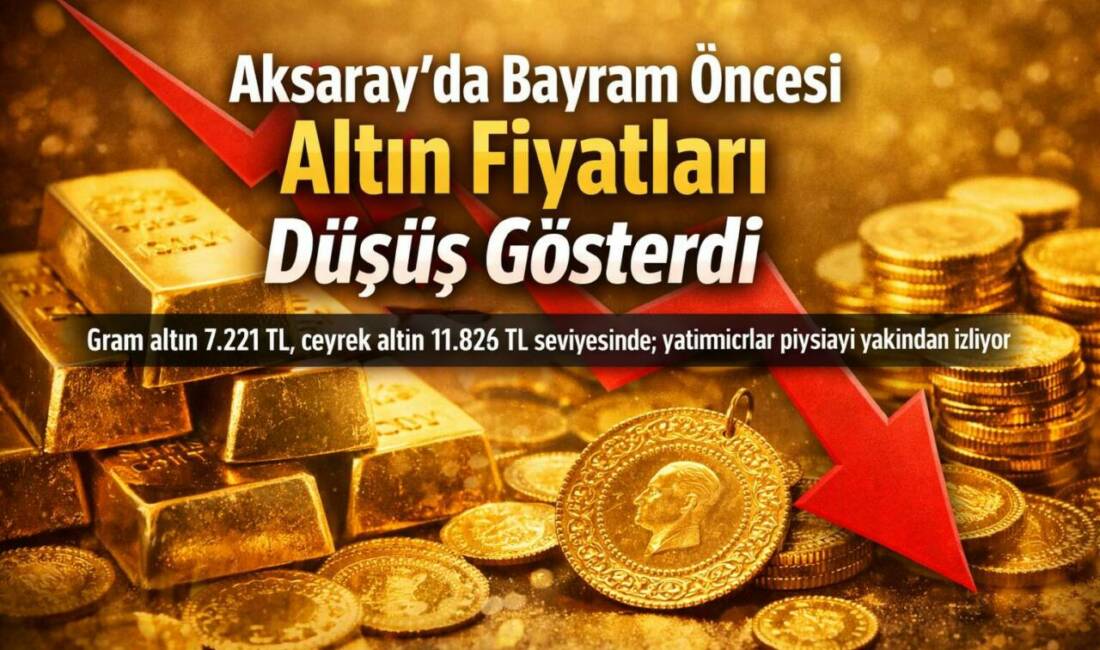 Gram altın 7.221,82 TL’ye, çeyrek altın 11.826 TL’ye yükselirken, altın/gümüş