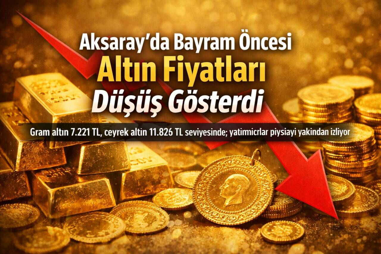Gram altın 7.221,82 TL’ye, çeyrek altın 11.826 TL’ye yükselirken, altın/gümüş